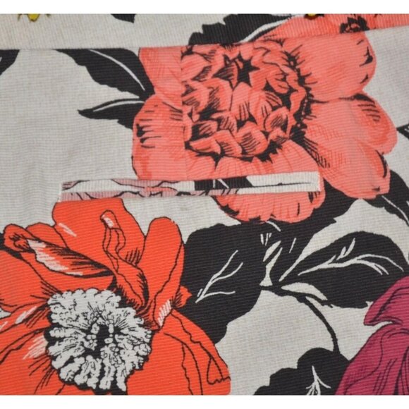 Ann Taylor Devin City Shorts Size 8 Colorful Floral Casual Summer Cotton Stretch - Picture 5 of 8